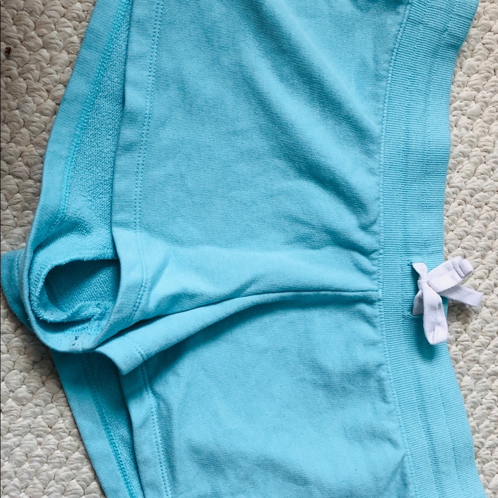 Baby blue pajama shorts
